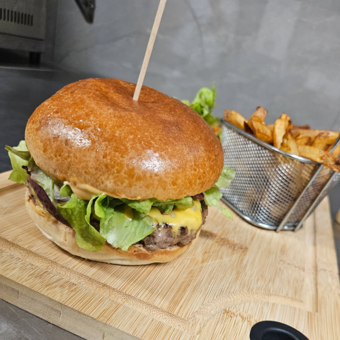 burger frites restaurant atelier de julien biganos